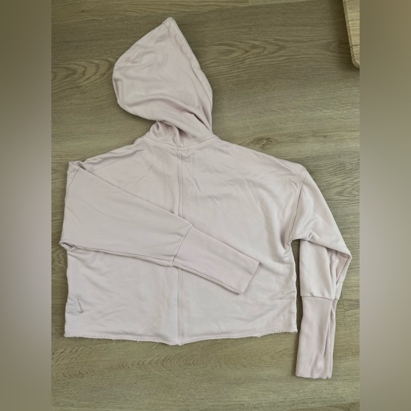 Nike Dri-Fit Cropped Hooded Sweatshirt - Picture 3 of 3
